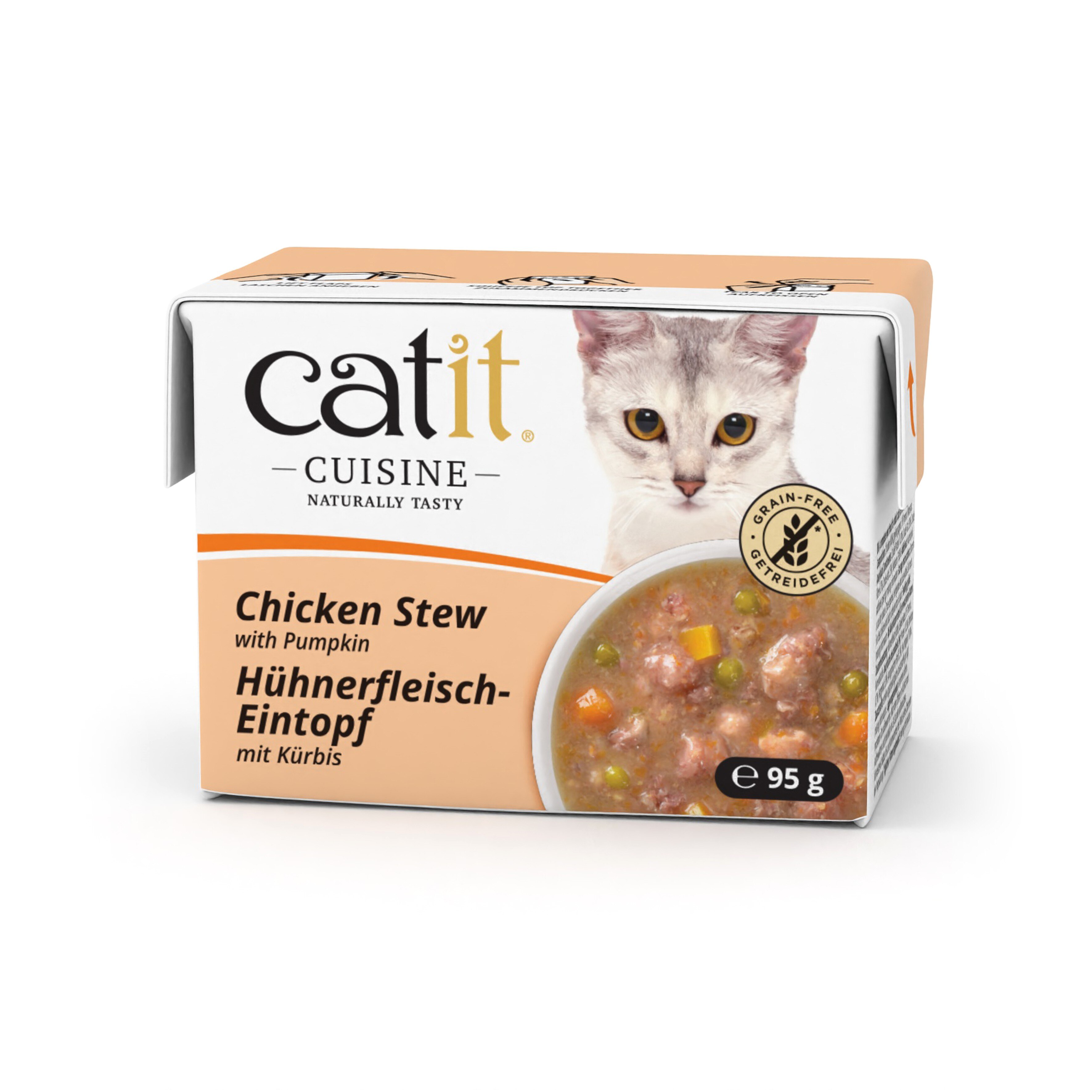 Catit Catit Cuisine Stew Chicken Adult Wet Cat Food pet food packaging